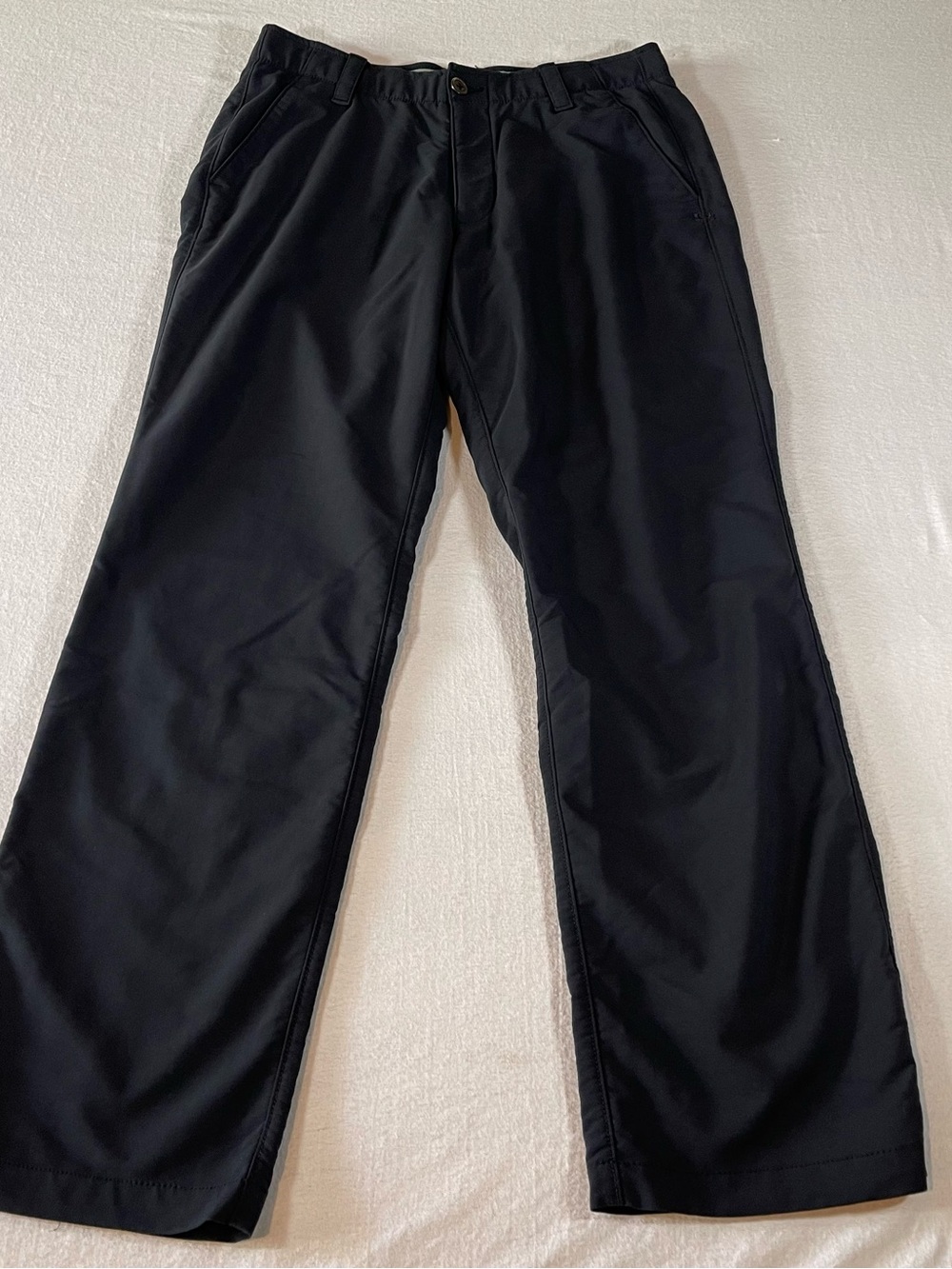 Under Armour Match Play Golf Pants Men's Black Loose Fit 32x30